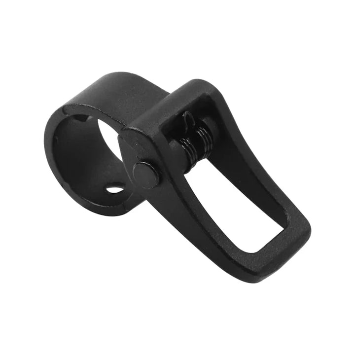 Side view of G30 handlebar hook with spring loaded design