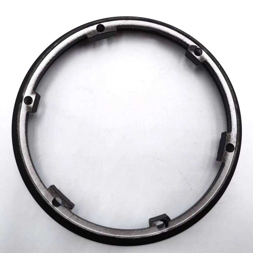 Close-up of back surface showing mounting alignment.