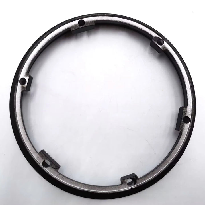 Close-up of back surface showing mounting alignment.