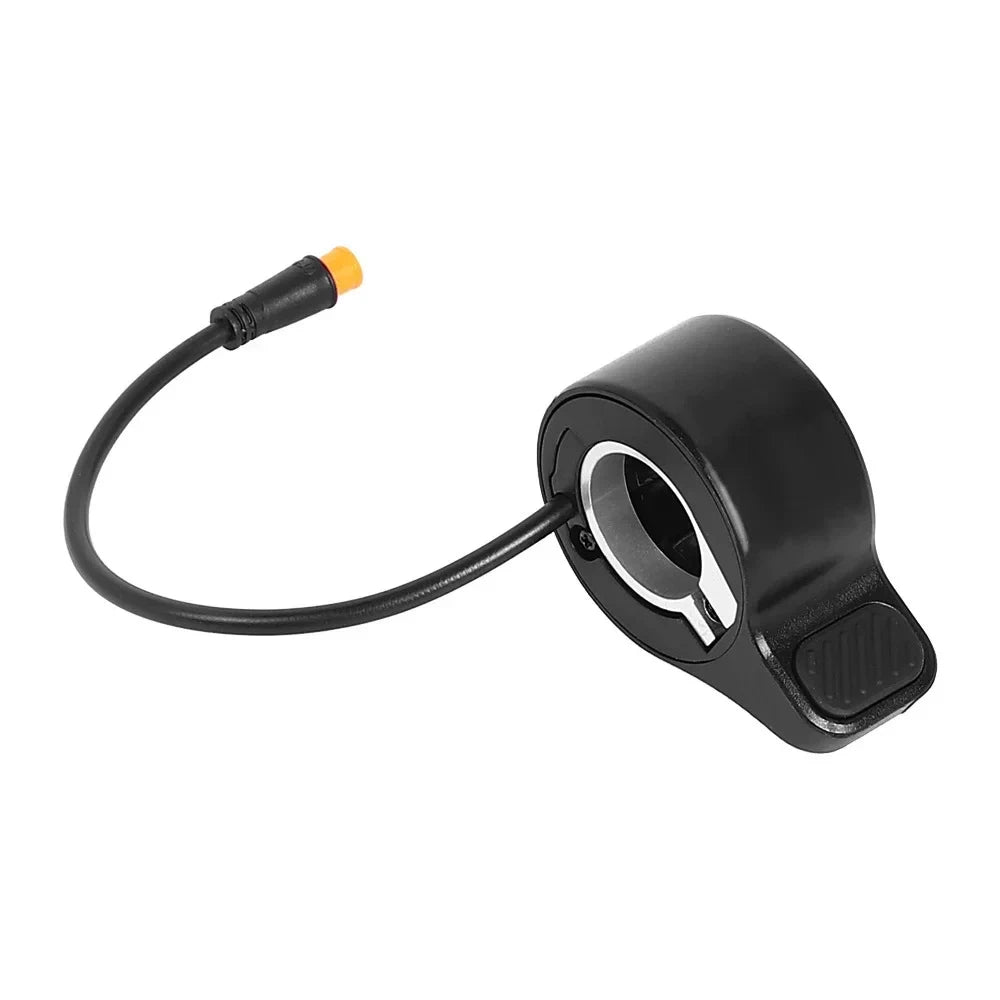 Left side view of replacement thumb throttle for Inokim Quick 4 electric scooter