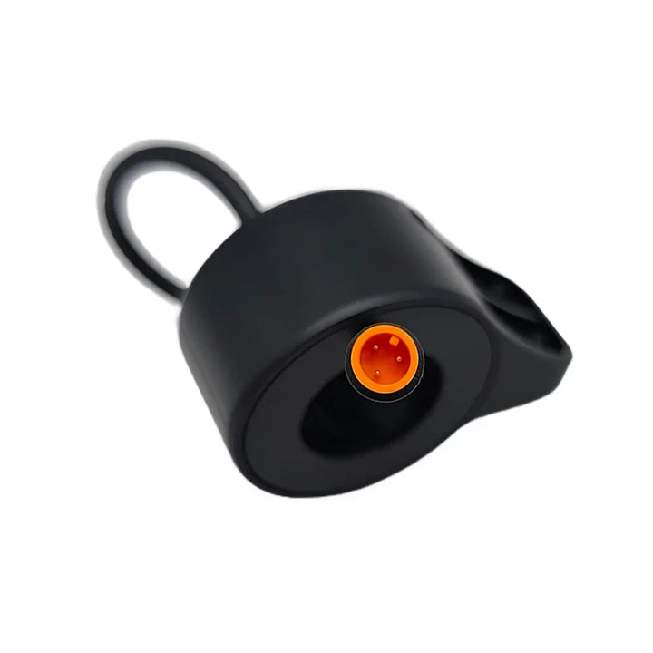 Close up of 3 pin male Julet connector for Inokim Quick 4 throttle