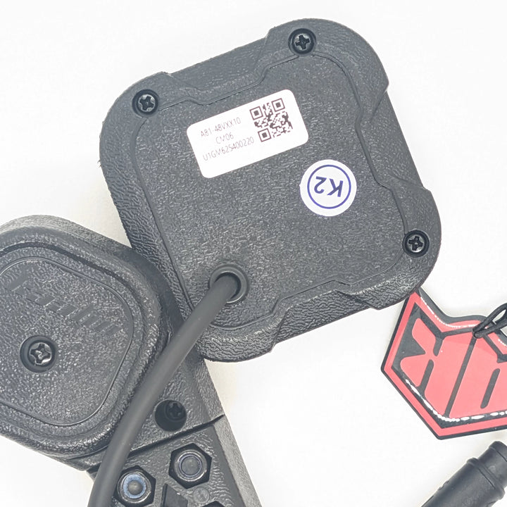 Rear of Kaabo NFC Display showing K2 version denoted by K2 sticker, suitable for Kaabo Mantis 8 and Kaabo Mantis 10 Lite.