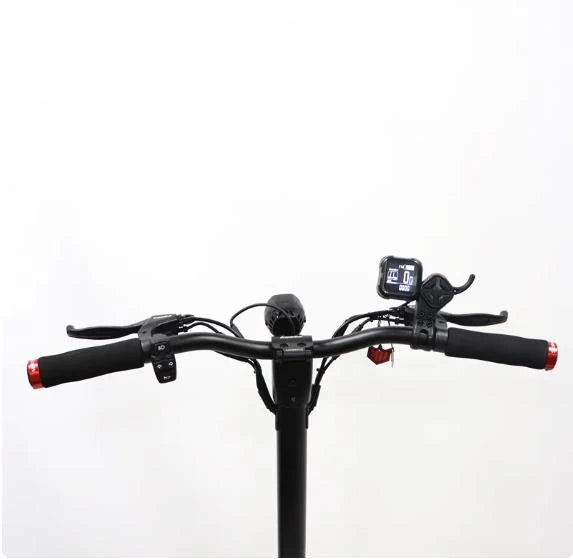 Kaabo NFC Display LT01 Upgrade installed on scooter handlebars