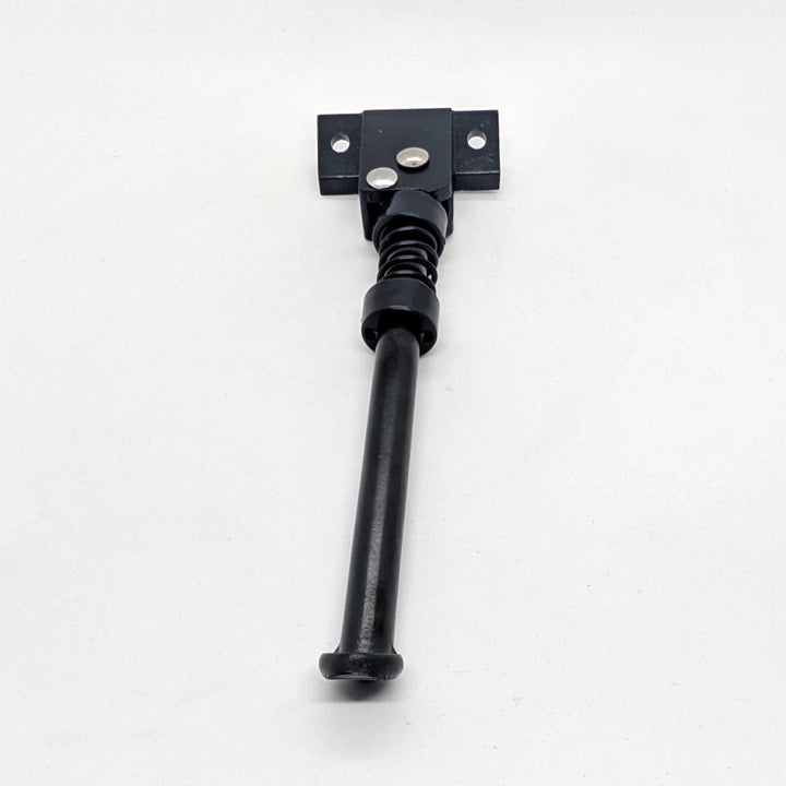 Angled view of the Inside view of the genuine replacement kickstand for Bexly Raven in extended position