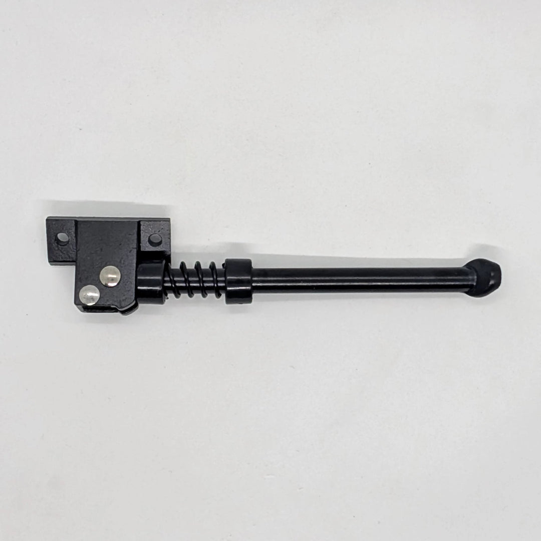 Side view of folded kickstand for Bexly Raven. Genuine factory replacement part