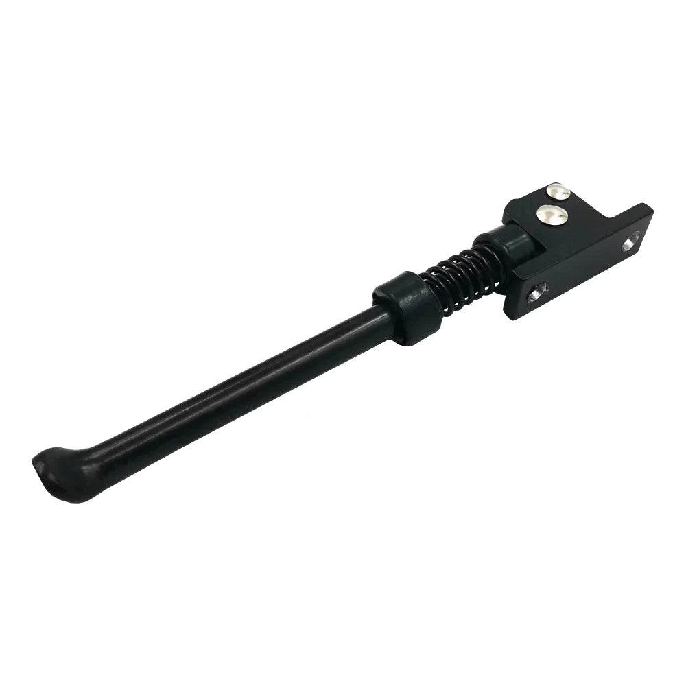 Genuine Kaabo kickstand for Mantis King GT showing folded position, mounting bracket and spring assembly.