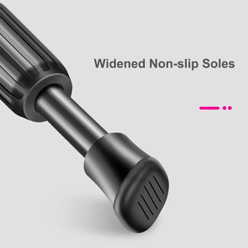 widened rubber non-slip foot detail.