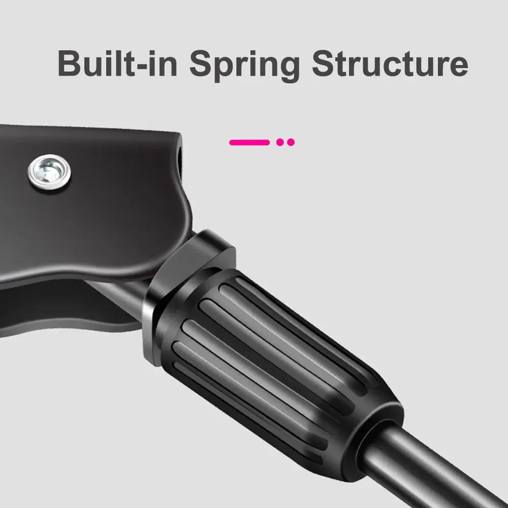internal spring-loaded folding mechanism close-up.