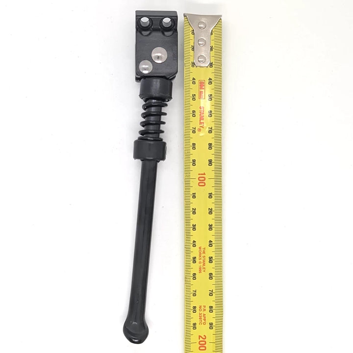 Kickstand with measuring tape. Front view