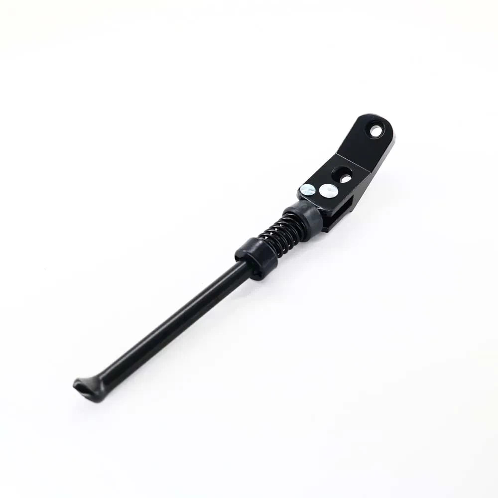 Original Dualtron Ultra kickstand side stand for electric scooter – black steel construction.
