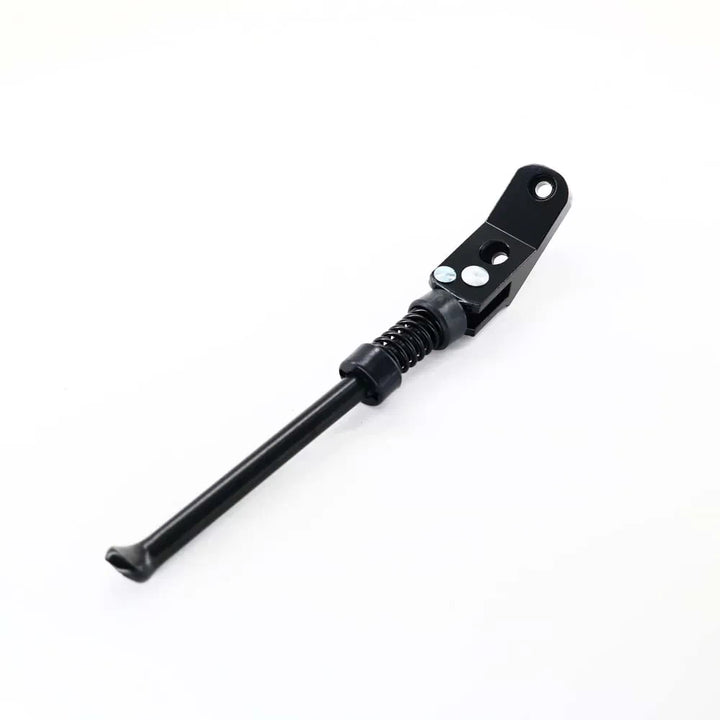 Original Dualtron Ultra kickstand side stand for electric scooter – black steel construction.