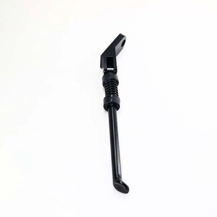 Top view of Dualtron Ultra kickstand showing bolt holes and hinge design.