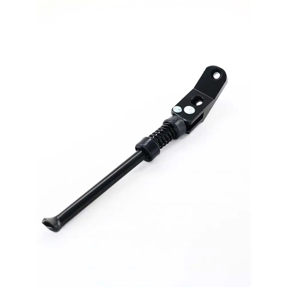 Heavy-duty steel kickstand for Dualtron Ultra scooter on white background.