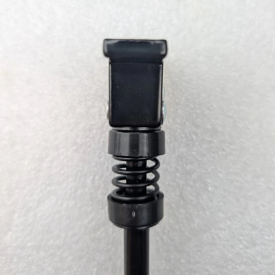 Close up side view of the flat connection plate on the Kickstand (either 150mm or 170mm length options)
