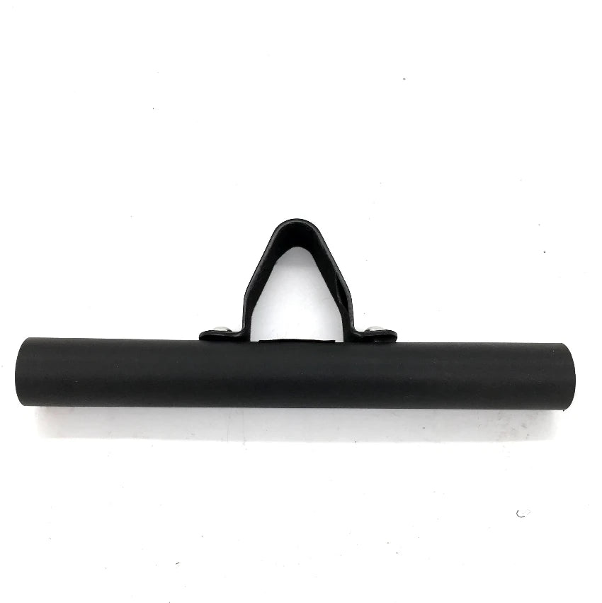 Top view of Kiddy-Bar handlebar attachment for EMOVE Cruiser, Cruiser S, and Speedway Electric Scooters. Easily attaches to the stem or steering column to provide a secure handlebar for a child riding with an adult, or to add additional lights and accessories to the scooter.