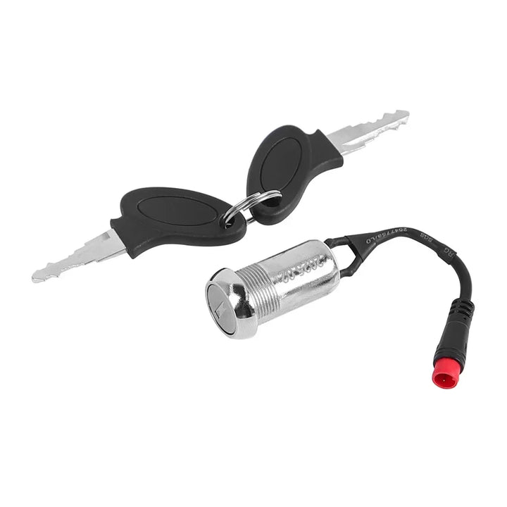 front view of Kukirin G3 Pro key ignition barrel switch