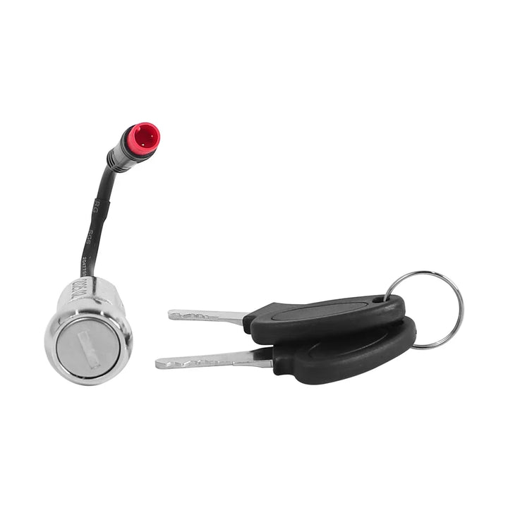 complete Kukirin G3 Pro ignition switch assembly with wiring and keys