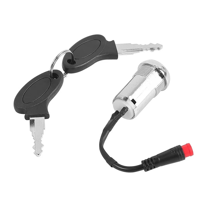 key ignition switch replacement for Kukirin G3 Pro electric scooter with two keys