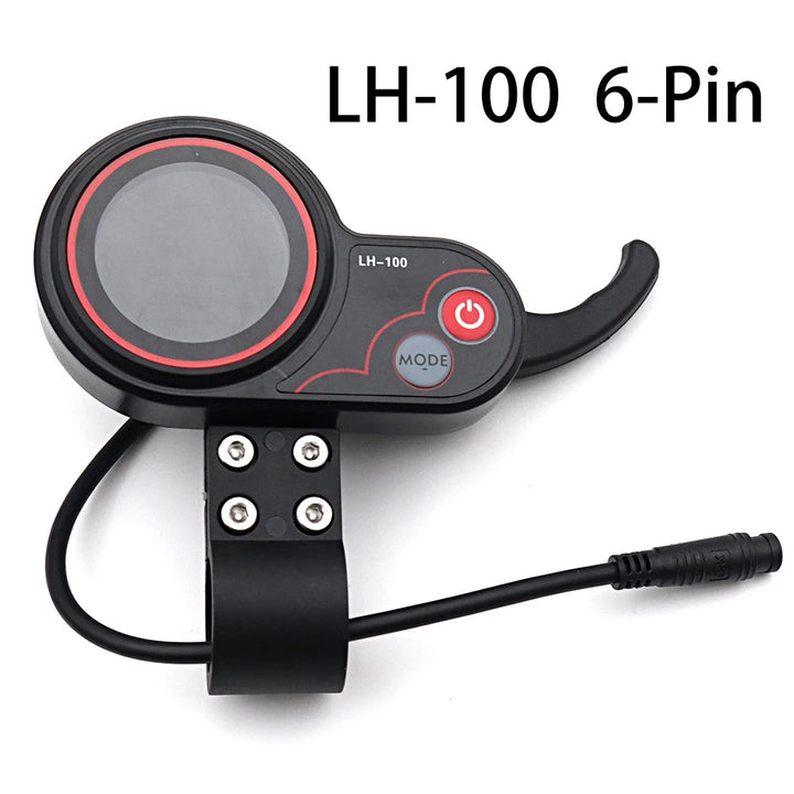 LH-100 trigger throttle display with colour LCD and 6-pin Julet connector