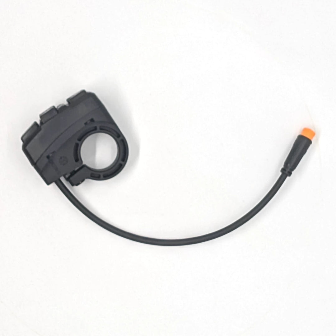 Side view of OEM light turn signal and sport mode switch for Bexly Blackhawk & Apollo Phantom V2