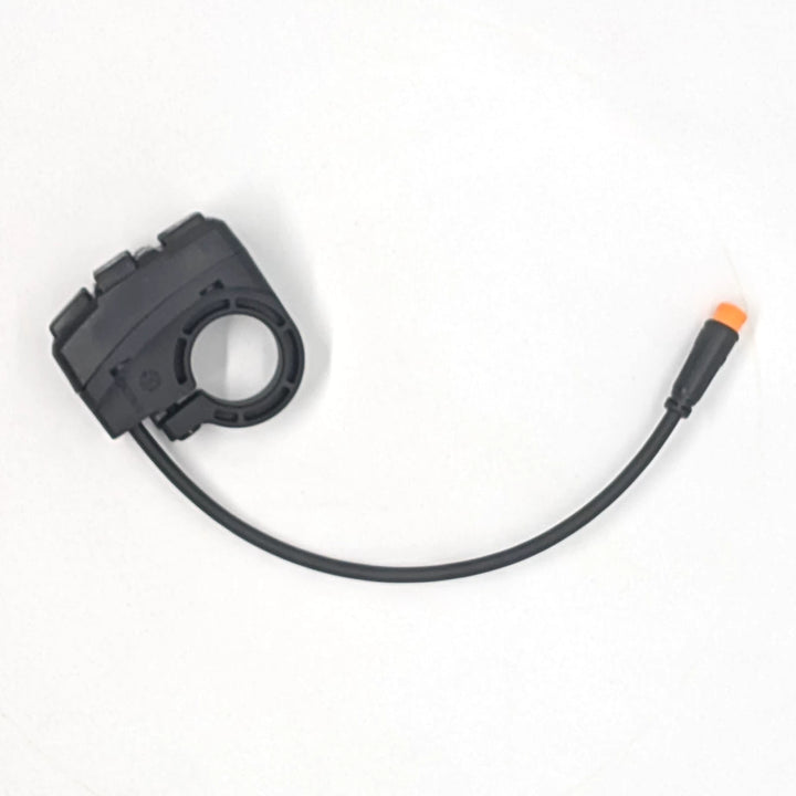 Side view of OEM light turn signal and sport mode switch for Bexly Blackhawk & Apollo Phantom V2