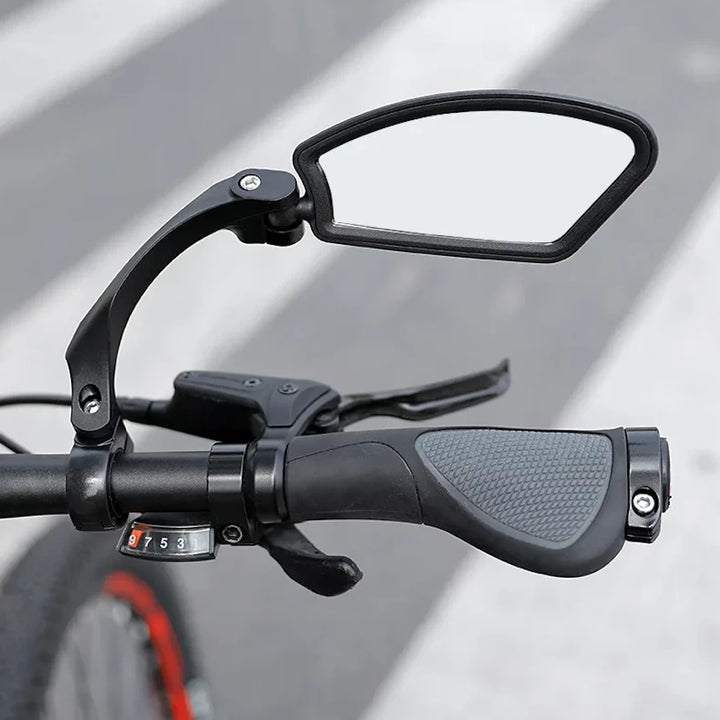 Right-Hand Handlebar mirror with wide-angle field of view.