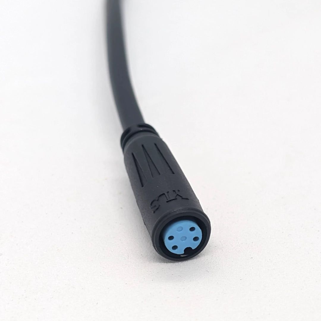 4-pin female blue waterproof Julet connector on OEM Blackhawk scooter switch