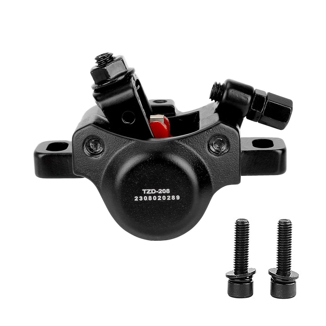 NIU KQi front disc brake caliper black with mounting screws