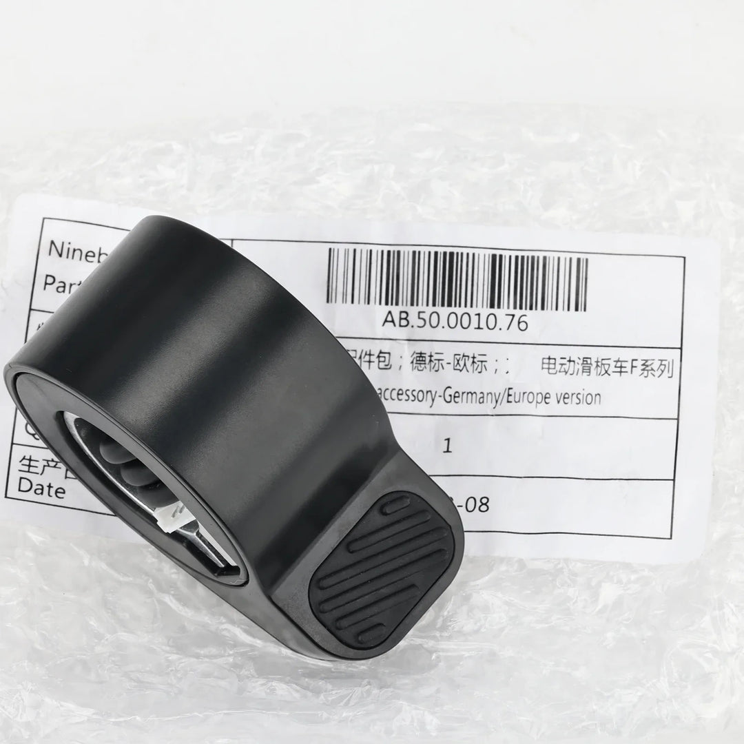 Original Ninebot OEM packaging for the genuines thumb throttle for Segway Ninebot F2, F2 Plus & F2 Pro