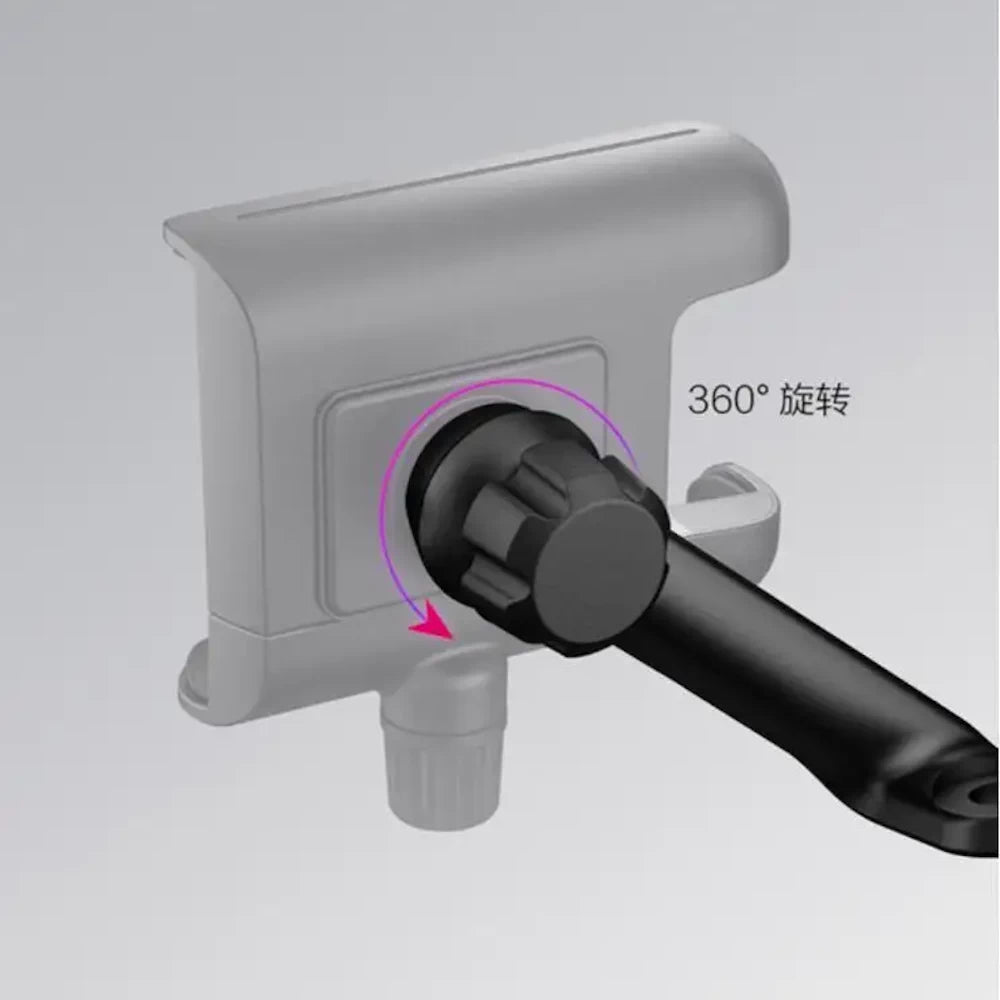 Ninebot scooter phone mount 360 degree adjustable rotation feature mechanism