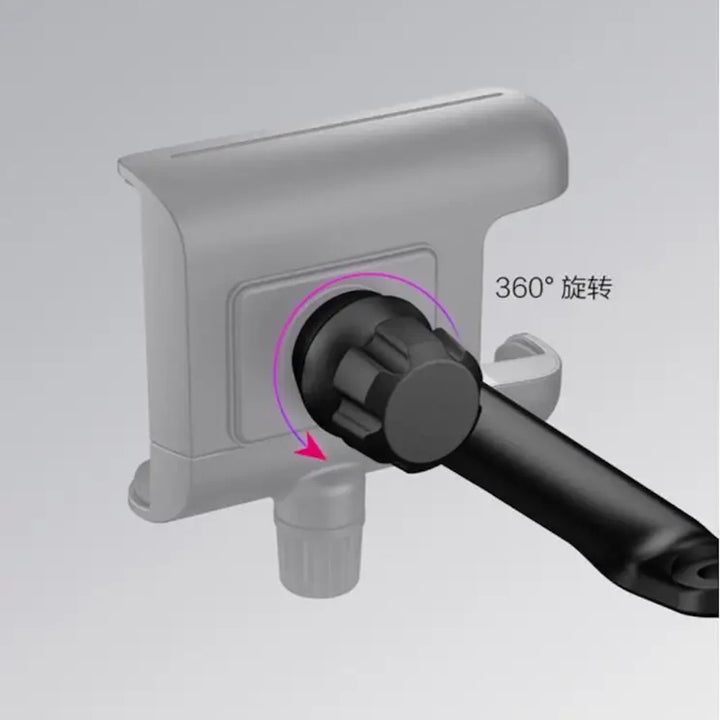Ninebot scooter phone mount 360 degree adjustable rotation feature mechanism