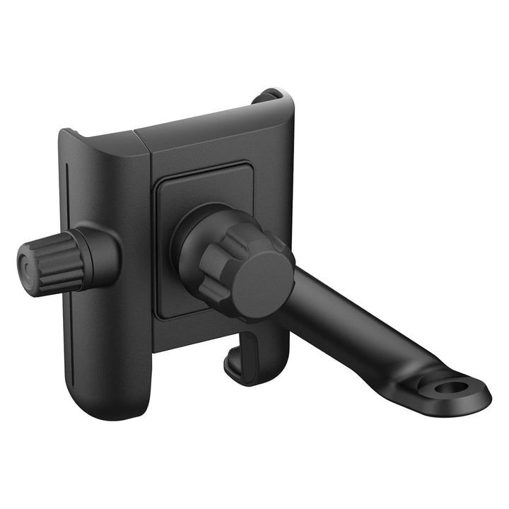 Rear mounting bracket detail of Ninebot scooter phone holder