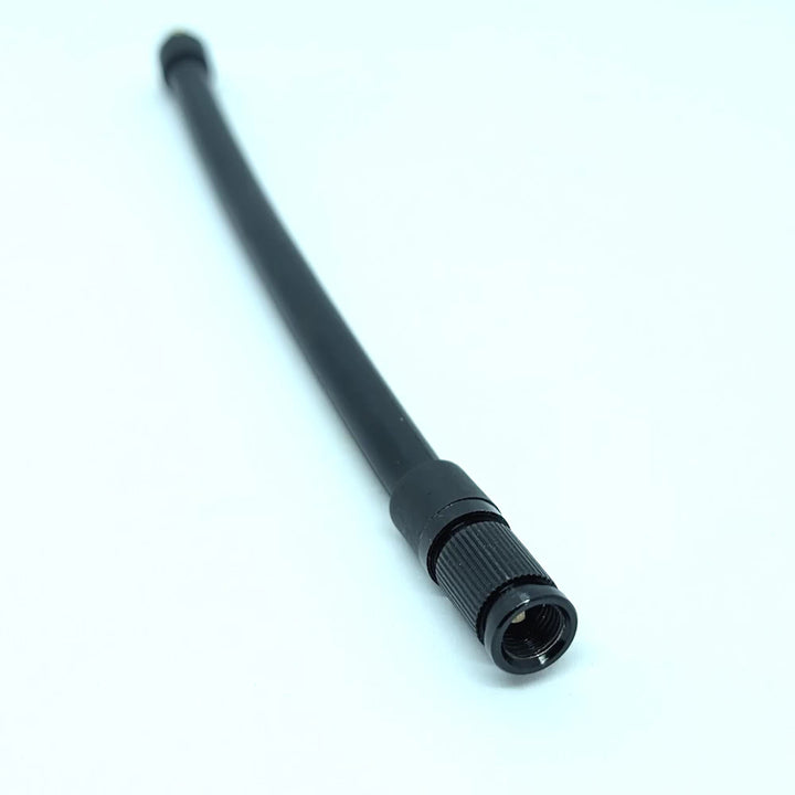 Focused shot of air valve connector showing inner pin detail.