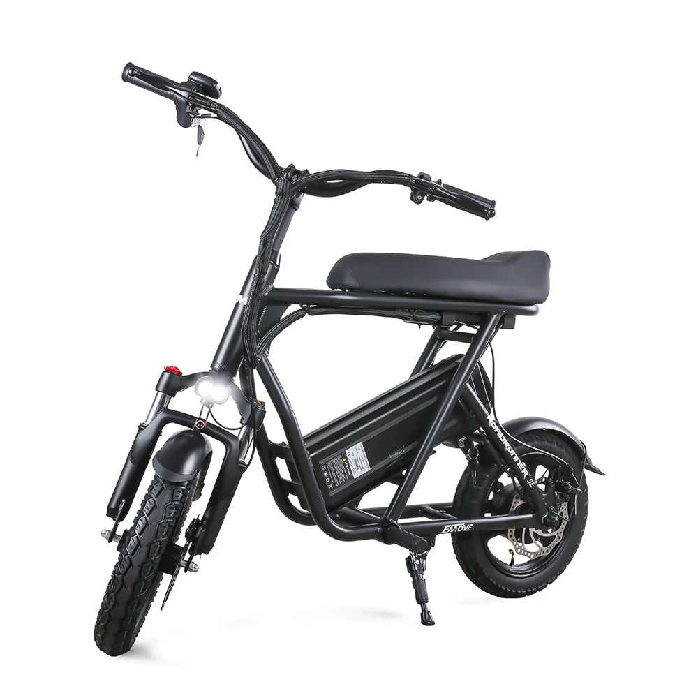 EMOVE Roadrunner SE Ultra Light-Weight Seated Electric Scooter Bike - Hero shot