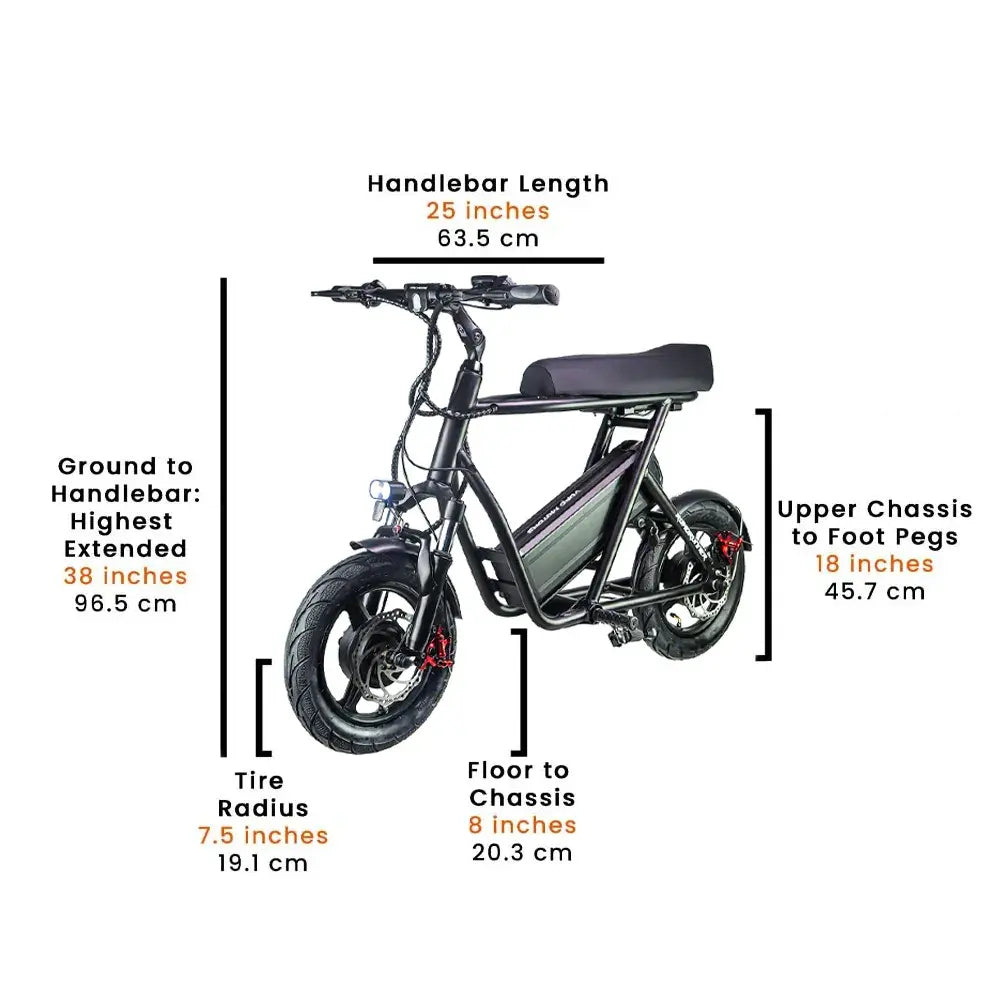 EMOVE Roadrunner V2 - Dimensions (Hero)