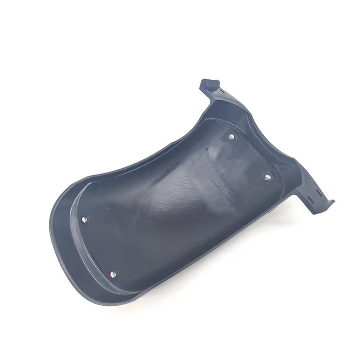 underside of Zero 10X / Bexly 10X fender showing mounting holes and reflector screw placement.