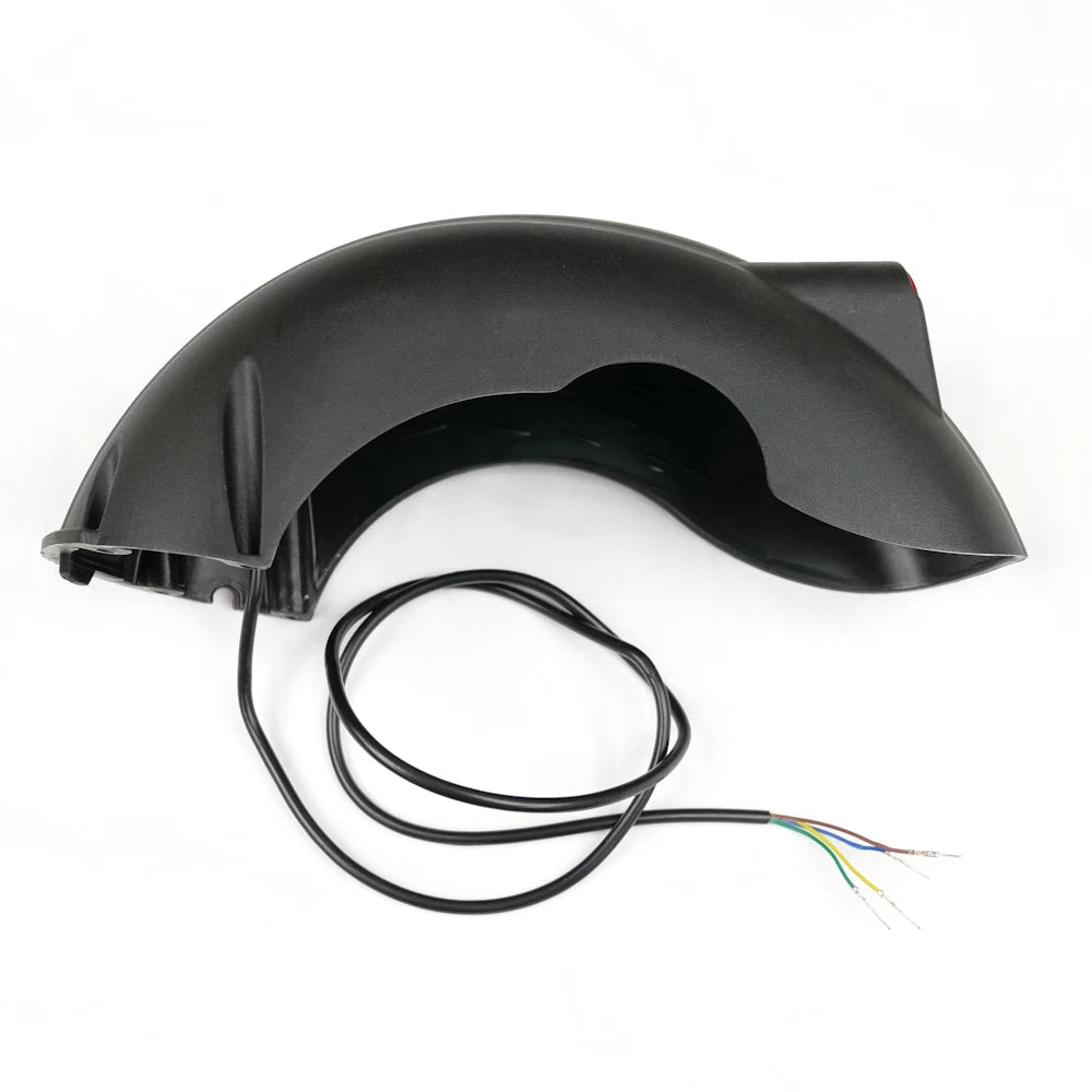 Rear fender with brake light and wiring harness for easy installation on EMOVE Cruiser scooter.