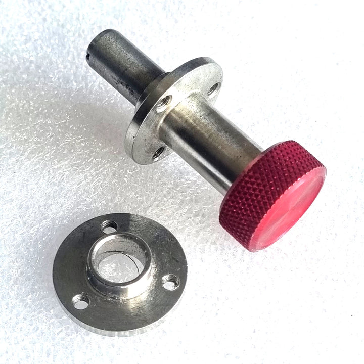 Red S-Knob Locking Pin without screw set., for EMOVE Cruiser and Speedway Scooters.