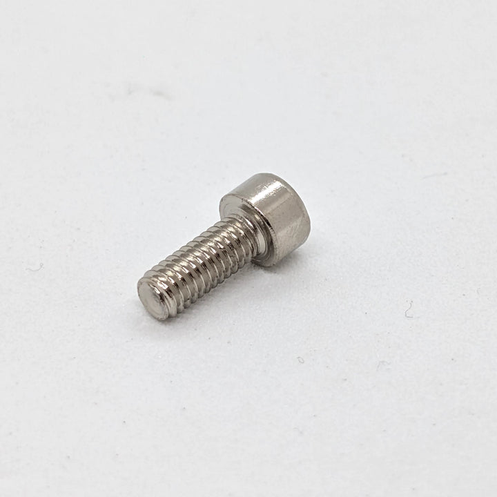 Side view of stainless steel M4 x 10mm replacement screw for Ninebot Max G30 deck cover
