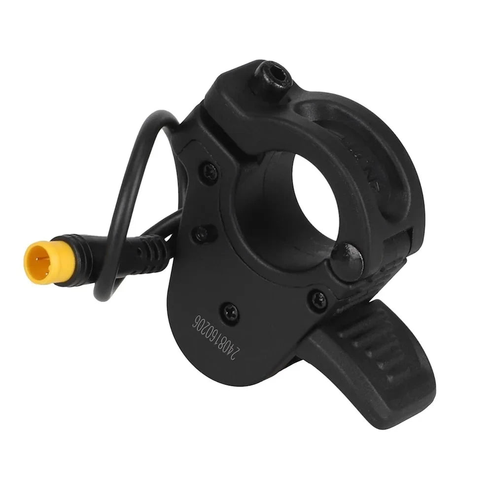Thumb Throttle 3-Pin Male Connector for Kukirin G3 Pro - black electric scooter throttle close-up
