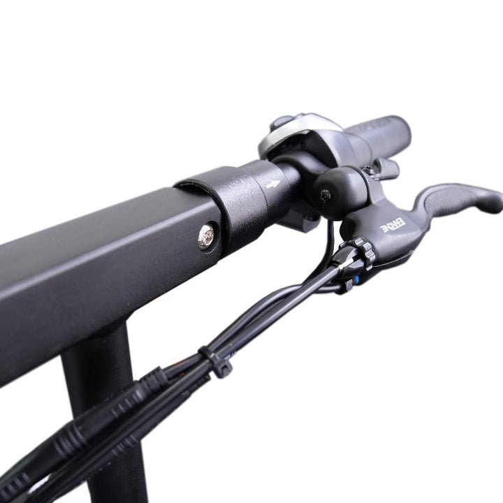 EMOVE Touring Electric Scooter Handlebar with Installed Brake Cable and Lever.