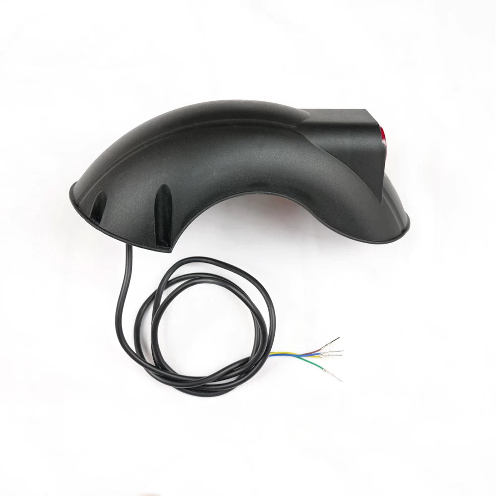 Rear Fender for EMOVE Touring with Wiring – Replacement rear fender for EMOVE Touring electric scooter, featuring a sleek black design and brake light wiring.