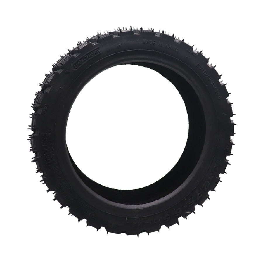 thumbnail interactive-video image 1 of RAOOGO 10x2.7-6.5 Tubeless Tire For Hiboy, Emove, Evercross Electric Scooters 1 of 5