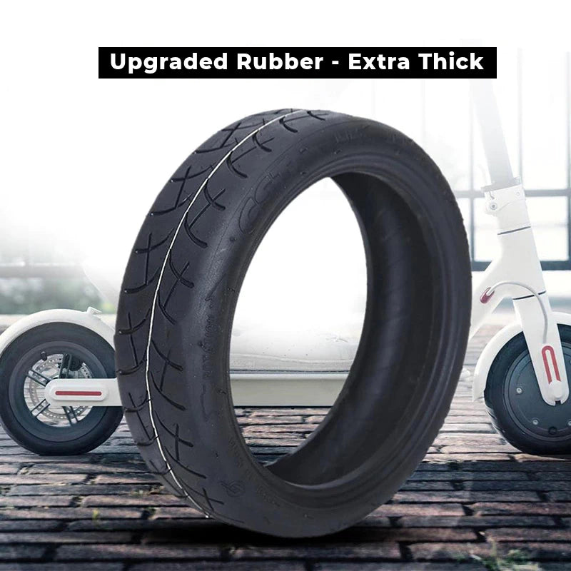 8.5-inch Non-Slip Tyre for Xiaomi Mijia M365 Pro scooter, extra grip tread, durable butyl rubber, model 50/75-6.1.