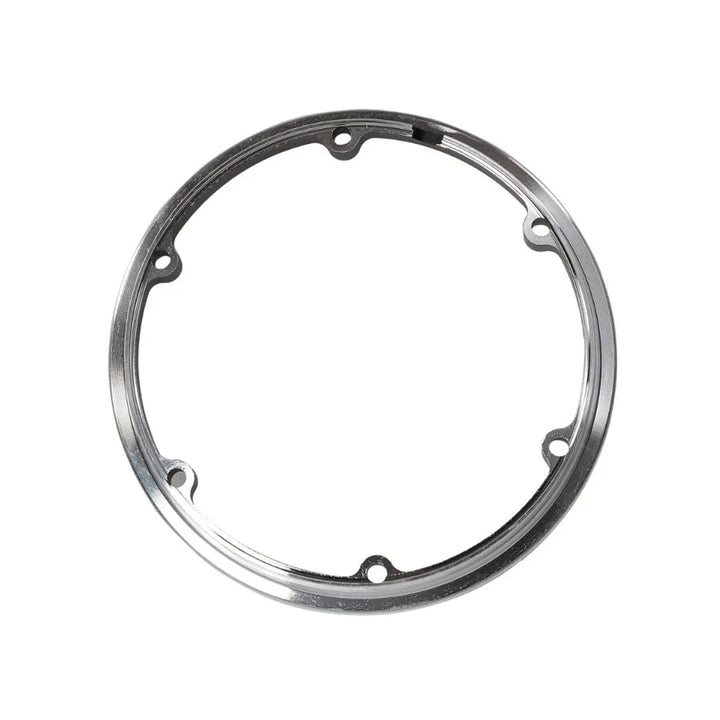 Rear polished view of detachable aluminium hub rim for VSETT 9+.