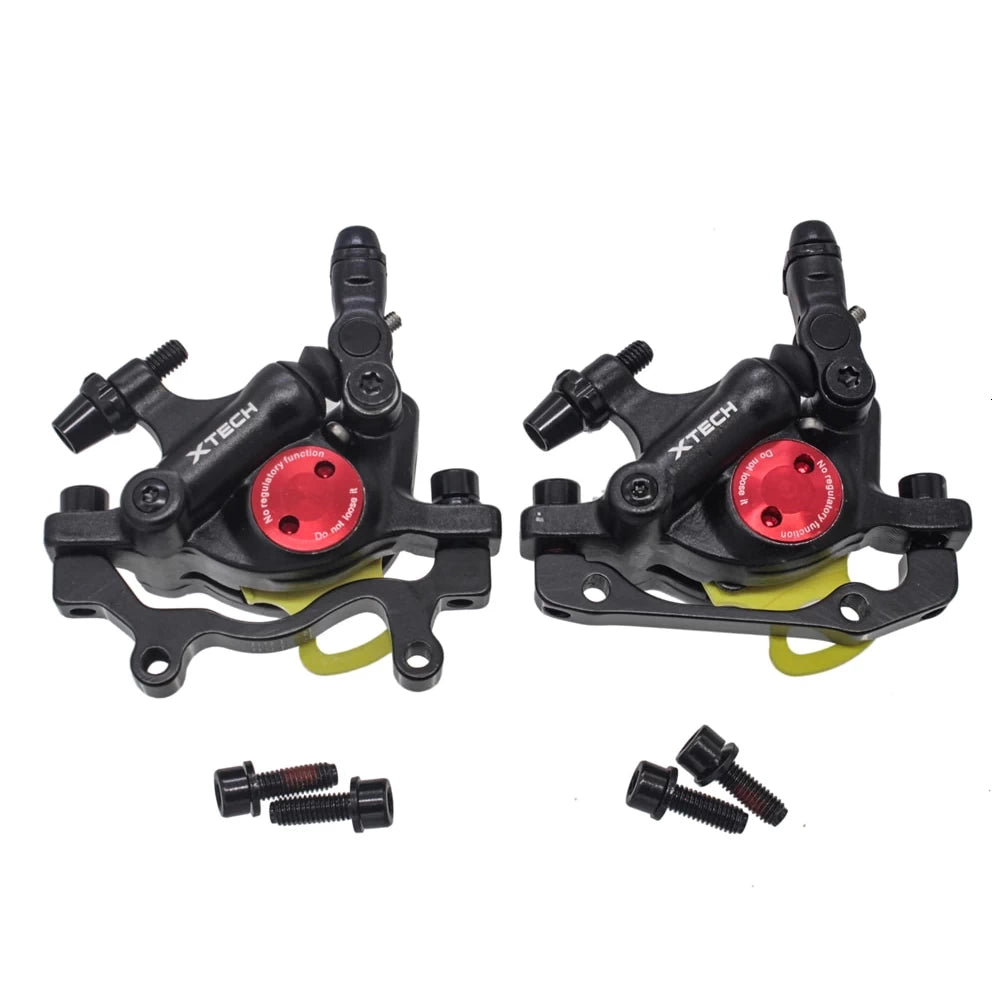 Xtech Zoom HB-100 lack brake callipers front and rear pair, compatible with electric scooters and bikes.