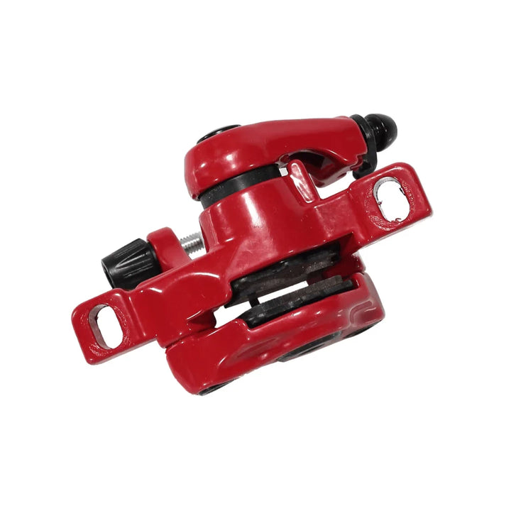 Underside view of the Zero Brake Calliper for Zero 10X, 8X, Bexly 10X and Bexly 10, including resin brake pads