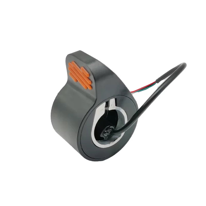 Inner view of aftermarket thumb throttle for Segway Ninebot F20, F25, F30 and F40 electric scooters.