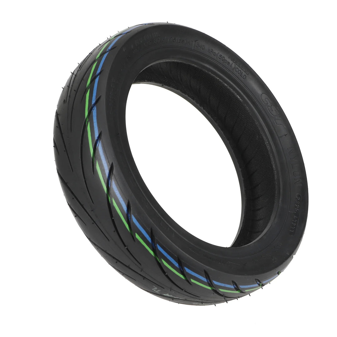 Directional tread pattern on the CST 10.5x2.50 Tubeless Electric Scooter tyre