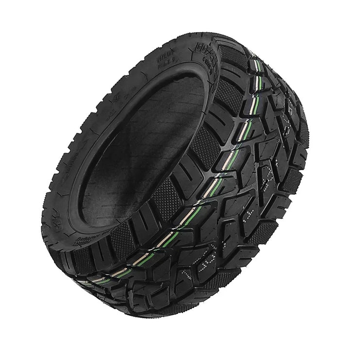 Aggressive off-road tread pattern on CST 100/55-6.5 tubeless tyre